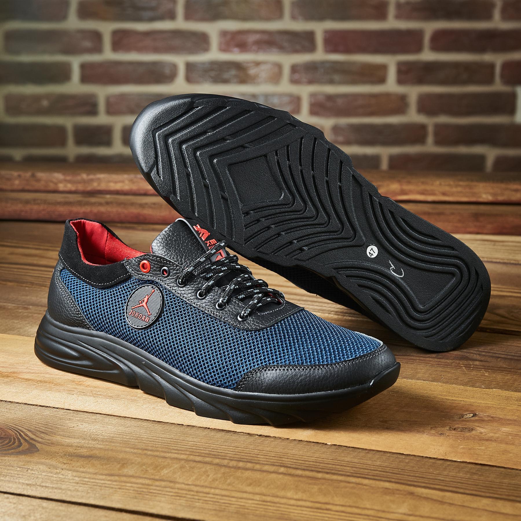 Кросівки чоловічі літні велетні М-17 р. 50 33 см Синій (28099288) - фото 2