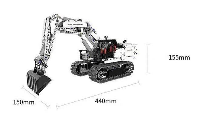 Конструктор Mijia Building block Engineering Excavator (100622) - фото 2