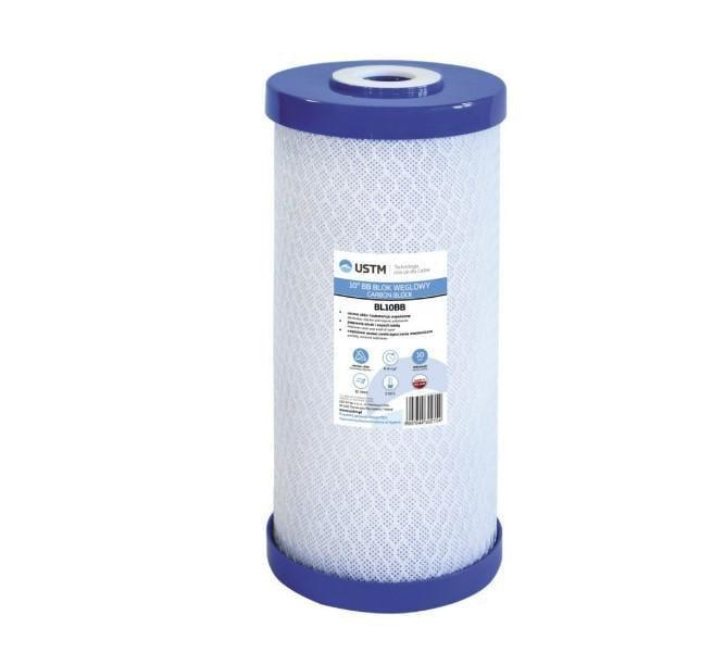 Картридж для фильтров воды USTM BL10BB 1045847 прессованный уголь (35159) Картридж для фильтров воды USTM BL10BB 1045847 прессованный уголь (35159)