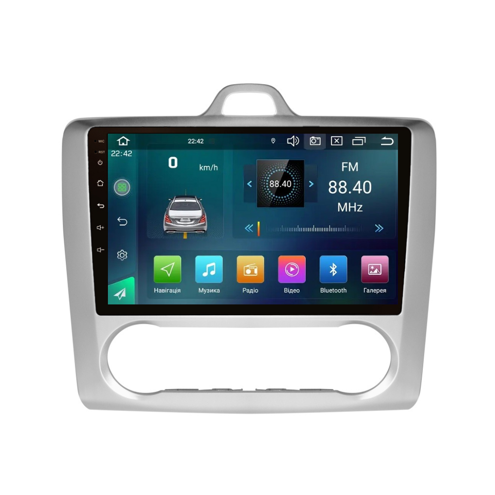 Магнитола штатная CYCLONE C9 CPL GSM Carplay 2/32 GB 4G для Ford Focus 2005-2011 г. climat (AR-81040)