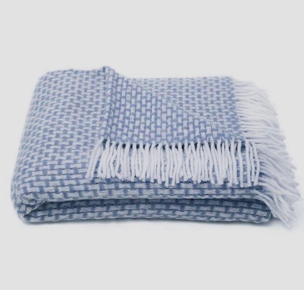 Плед шерстяной Love You Рогожка 140x200 см (43961)