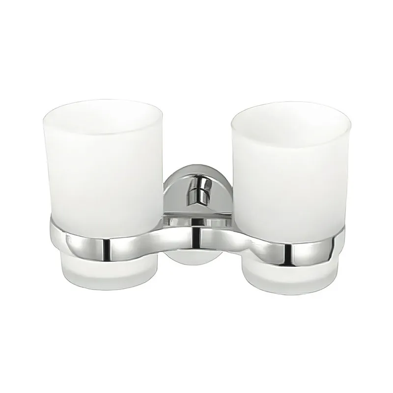 Стакан двойной Haiba HB1608 настенный для зубных щеток