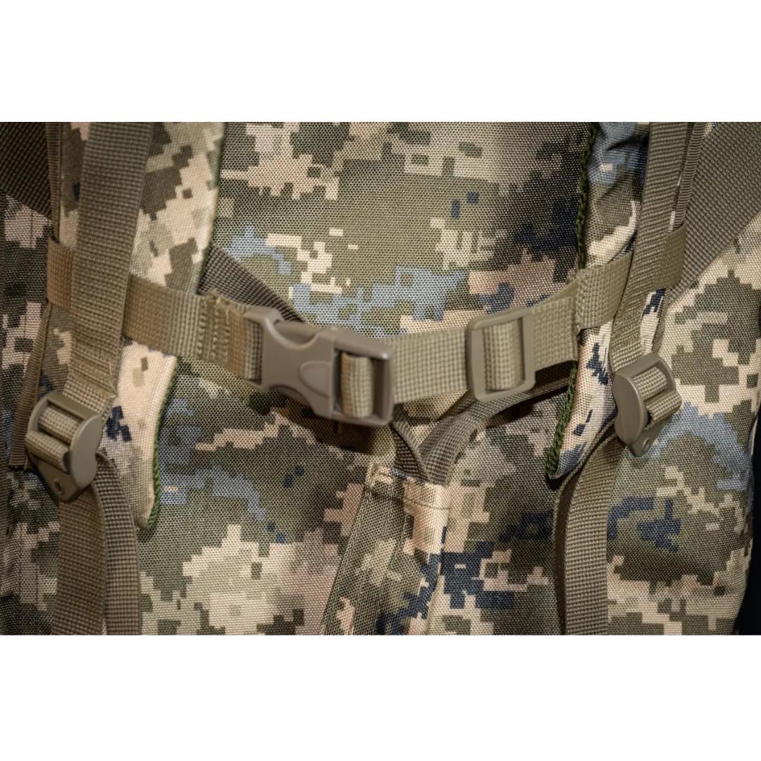 Рюкзак баул Kirasa KI954 Cordura 1000D 130 л Pixel - фото 6