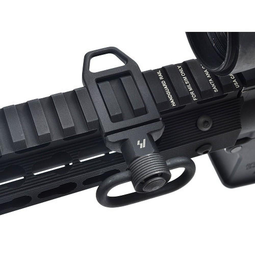 Антабка низкопрофильная с двумя вариантами крепления ремня SI для АК (110726) - фото 2 Антабка низкопрофильная с двумя вариантами крепления ремня SI для АК (110726) - фото 2