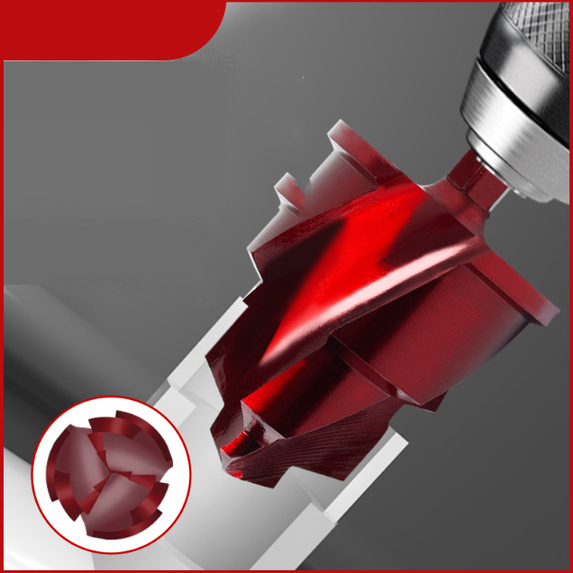 Комплект ступенчатых сверл №2 для ПВХ/PPR труб для восстановления фитингов 20/25/32 мм - фото 4 Комплект ступенчатых сверл №2 для ПВХ/PPR труб для восстановления фитингов 20/25/32 мм - фото 4