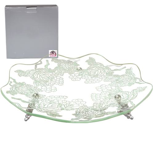 Фруктовница SNT Цветы d 30 см (37253)