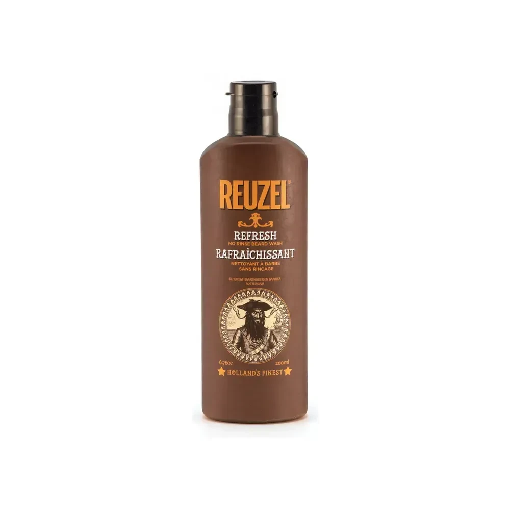 Шампунь для бороды Reuzel Refresh No Rinse Beard Wash без смыва 200 мл