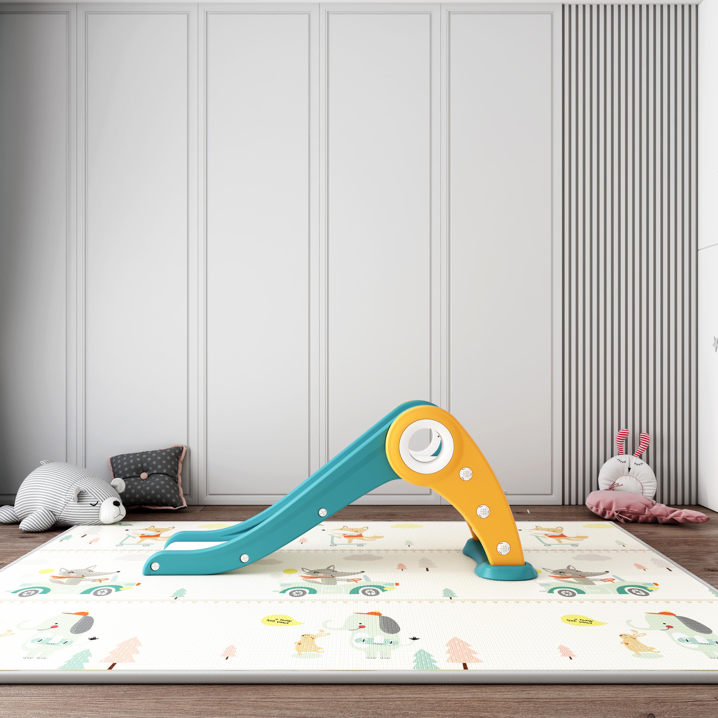 Гірка для дітей Mealux Triton Blue/Yellow (KD-B343 Blue/Yellow) - фото 2 Гірка для дітей Mealux Triton Blue/Yellow (KD-B343 Blue/Yellow) - фото 2