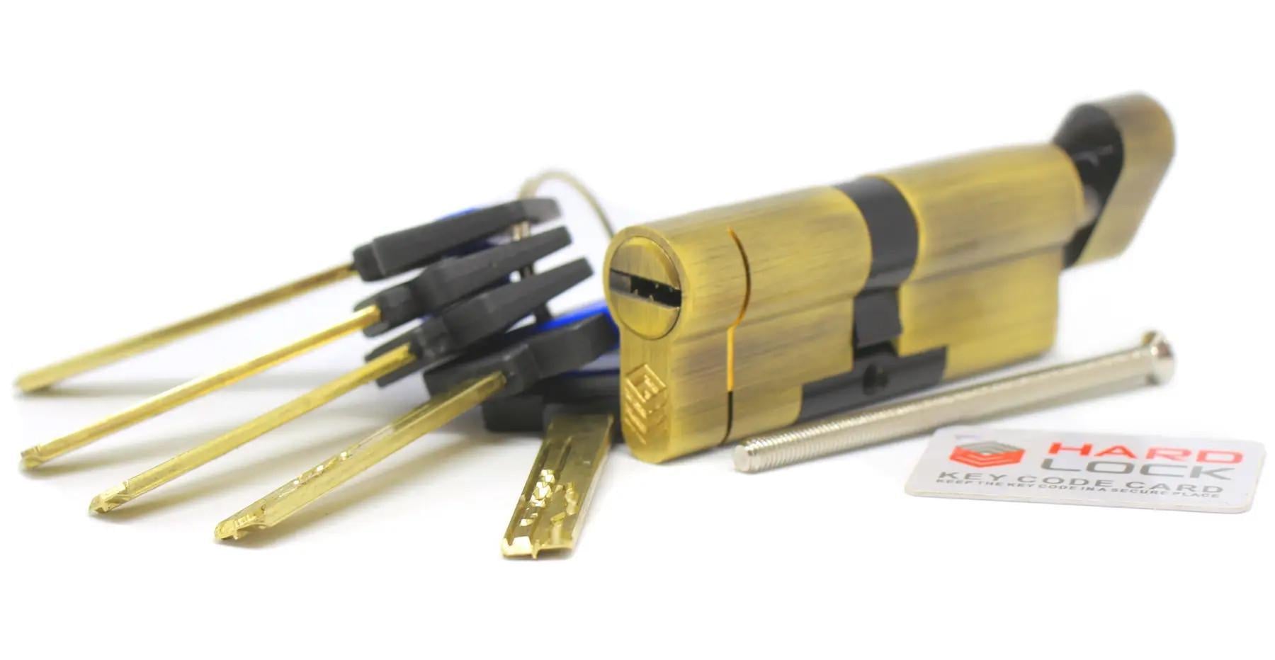 Сердцевина Hardlock K-35-35B-AB 35/35В AB ключ-вороток старая 70 мм Бронзовый (8342815)