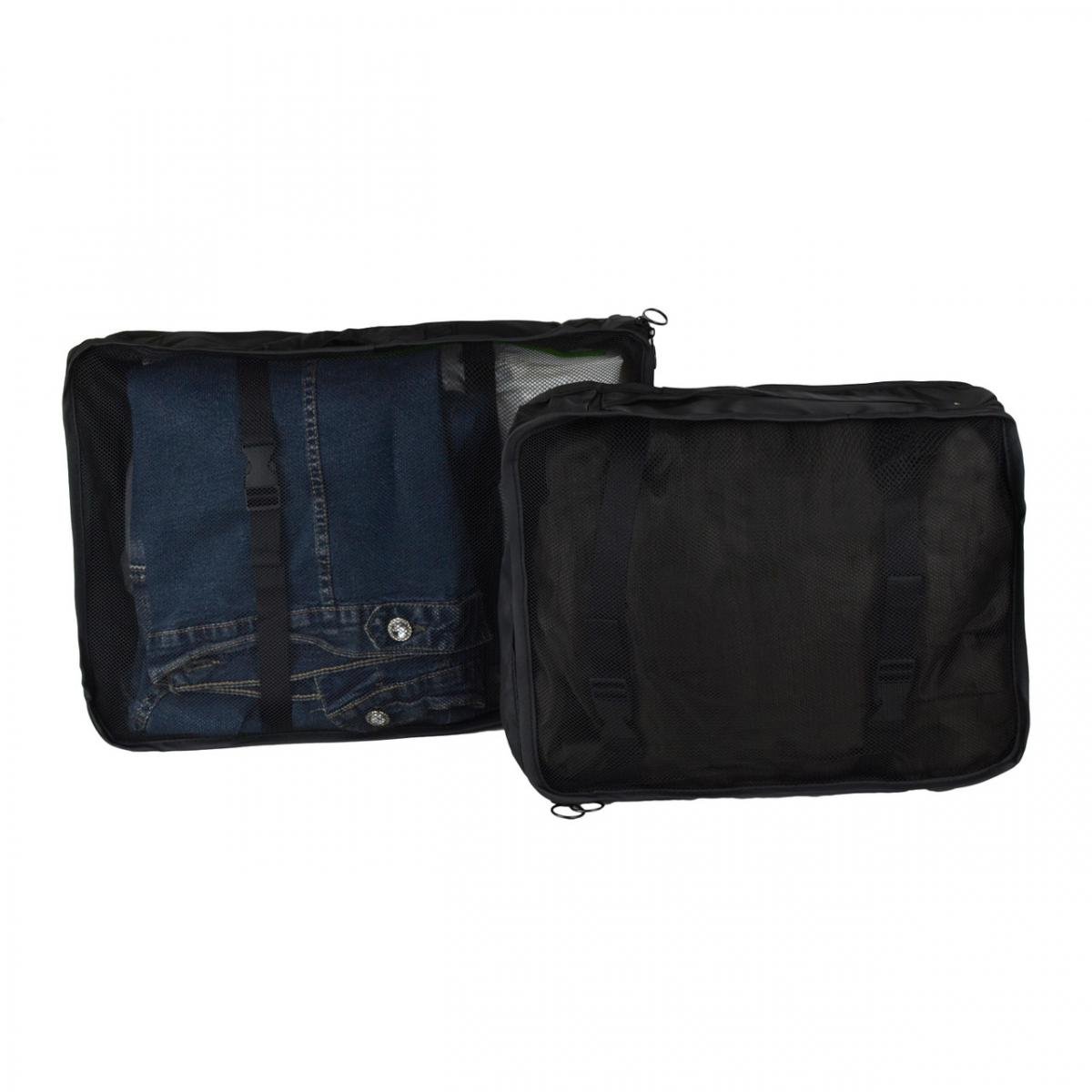 Комплект органайзерів для подорожей 8в1 нейлон Чорний (КДО-40-42) - фото 5