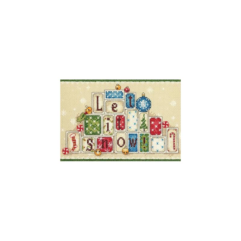 Набір для вишивки хрестиком Dimensions 70-08920 Let it Snow (6514)