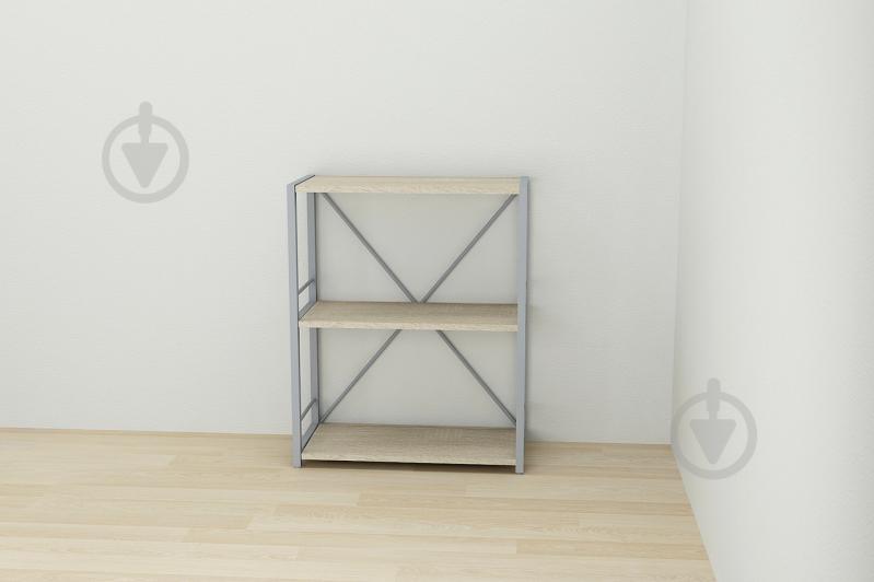 Этажерка Ferrum-decor Конект 73x60x28 см Дуб сонома (XK00232)