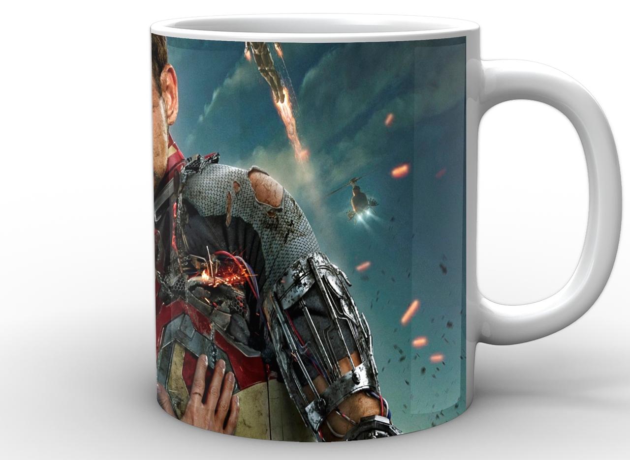 Чашка GeekLand Iron Man 330 мл Белый (IM.02.066)