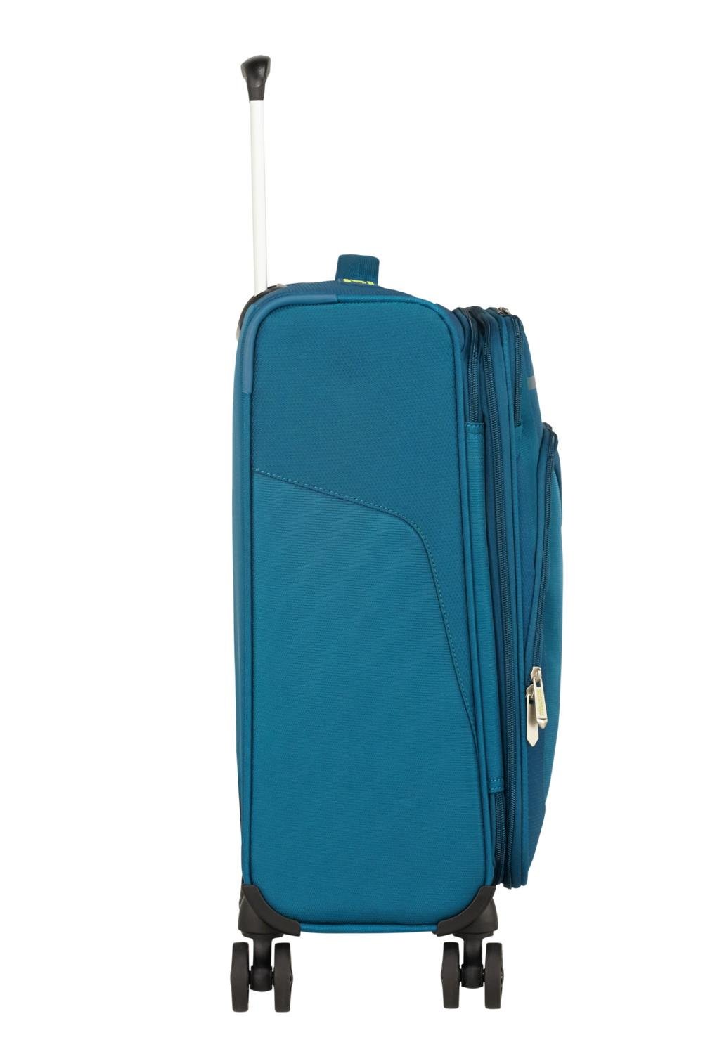 Валіза з розширенням American Tourister Summerfunk 55x40x23/25 см Блакитний (78G-51003) - фото 7