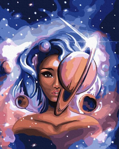 Картина по номерам Brushme Premium Мисс Вселенная 40х50 см (PGX38054)