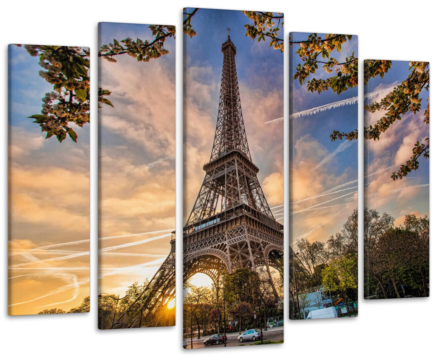 Картина модульная Париж 110х160 см (Art-292_5)