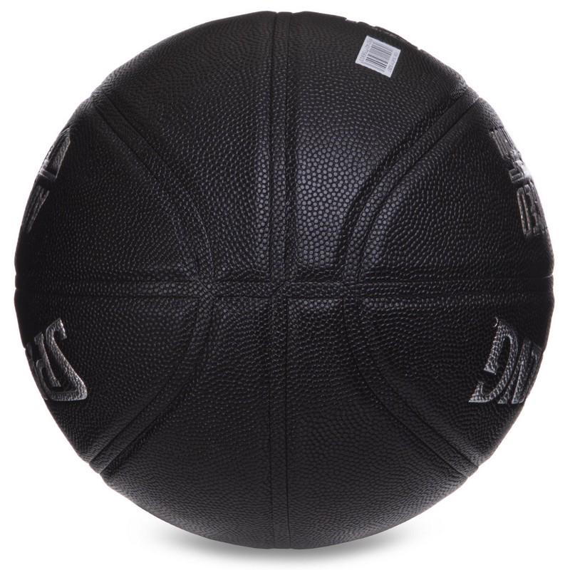 М'яч баскетбольний Zelart SPALDING 76871Y ADVANCED TF CONTROL №7 Чорний (DR006094) - фото 4 М'яч баскетбольний Zelart SPALDING 76871Y ADVANCED TF CONTROL №7 Чорний (DR006094) - фото 4