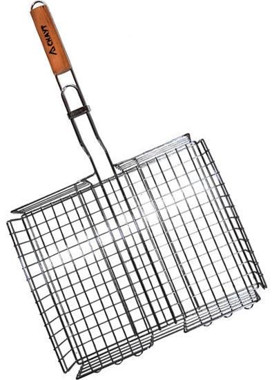 Решетка для барбекю Kamille Скаут глубокая 38х28х6 см Решетка для барбекю Kamille Скаут глубокая 38х28х6 см