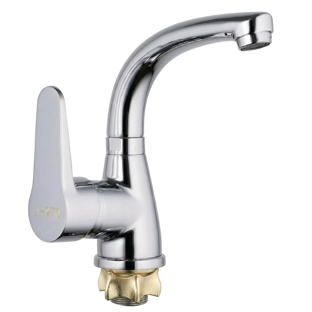 Змішувач для раковини MIXXUS SOP1-146 одноважільний Хром (MI6499)