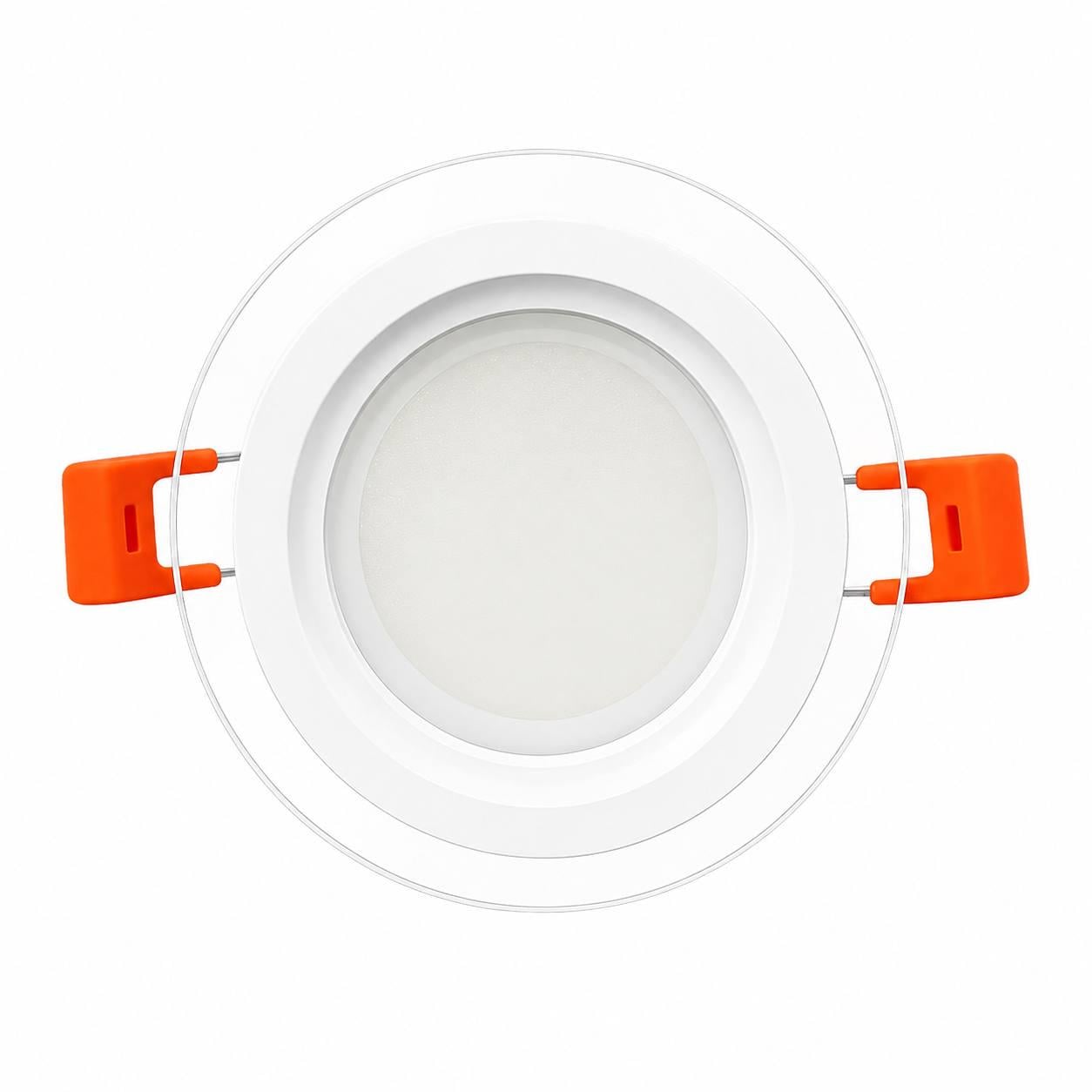 Панель LED встроенная Lumano со стеклянным декором LU-RG 6W 4200К