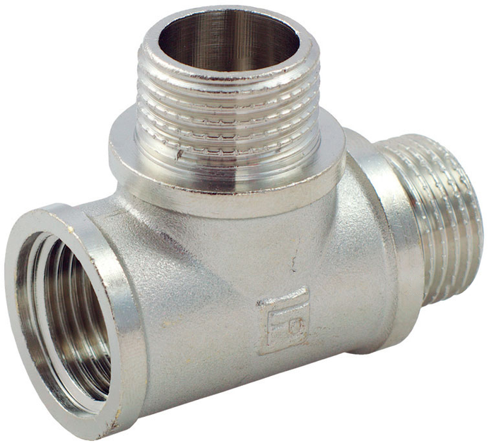 Тройник FADO S.r.l 1/2" ВЗВ латунь (TK-T21B)