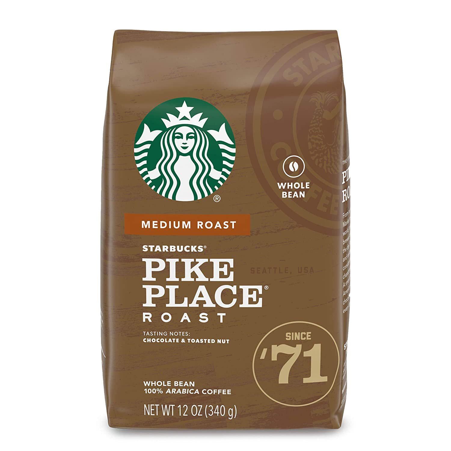 Кофе в зернах STARBUCKS Pike Place 340 г (star100065) Кофе в зернах STARBUCKS Pike Place 340 г (star100065)