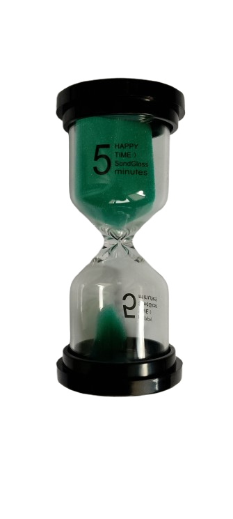 Часы песочные на 5 минут Lake стеклянные 4,5х10 см Blue (4083А) Часы песочные на 5 минут Lake стеклянные 4,5х10 см Blue (4083А)