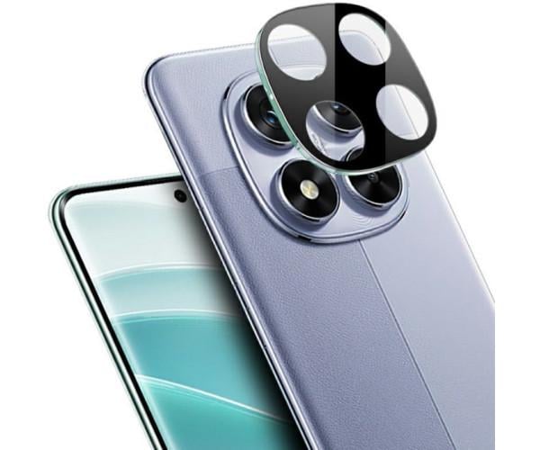 Защитное стекло 3D на камеру Tempered Glass для Xiaomi Poco X7 5G / Redmi Note 14 Pro 5G, Black