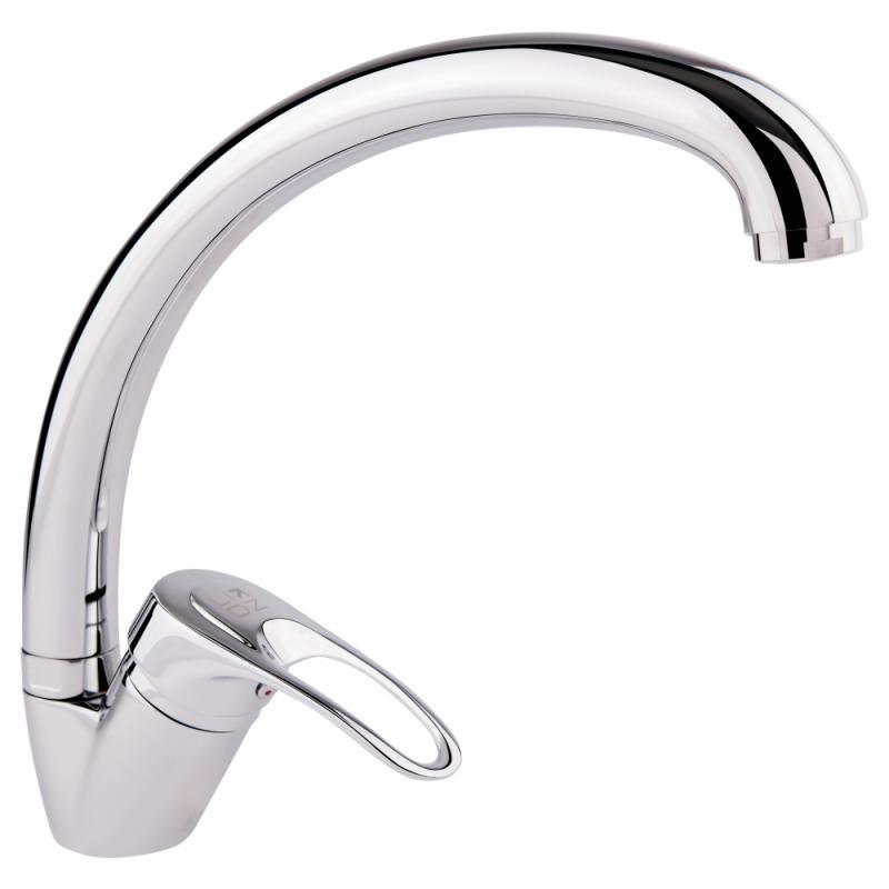 Змішувач для кухні Lidz CRM-16 37 007 03 LIDZCRM163700703 Хром (80365)