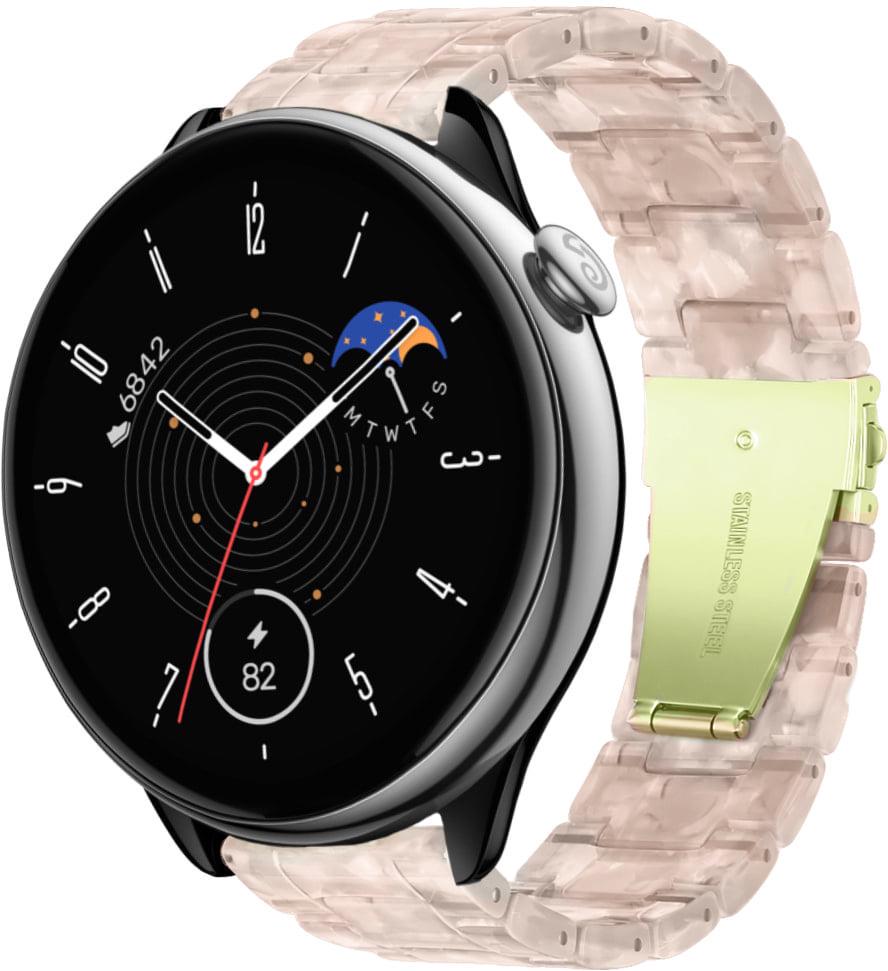 Ремешок из смолы Resin для смарт-часов Amazfit GTR Mini Pink (33647-31)