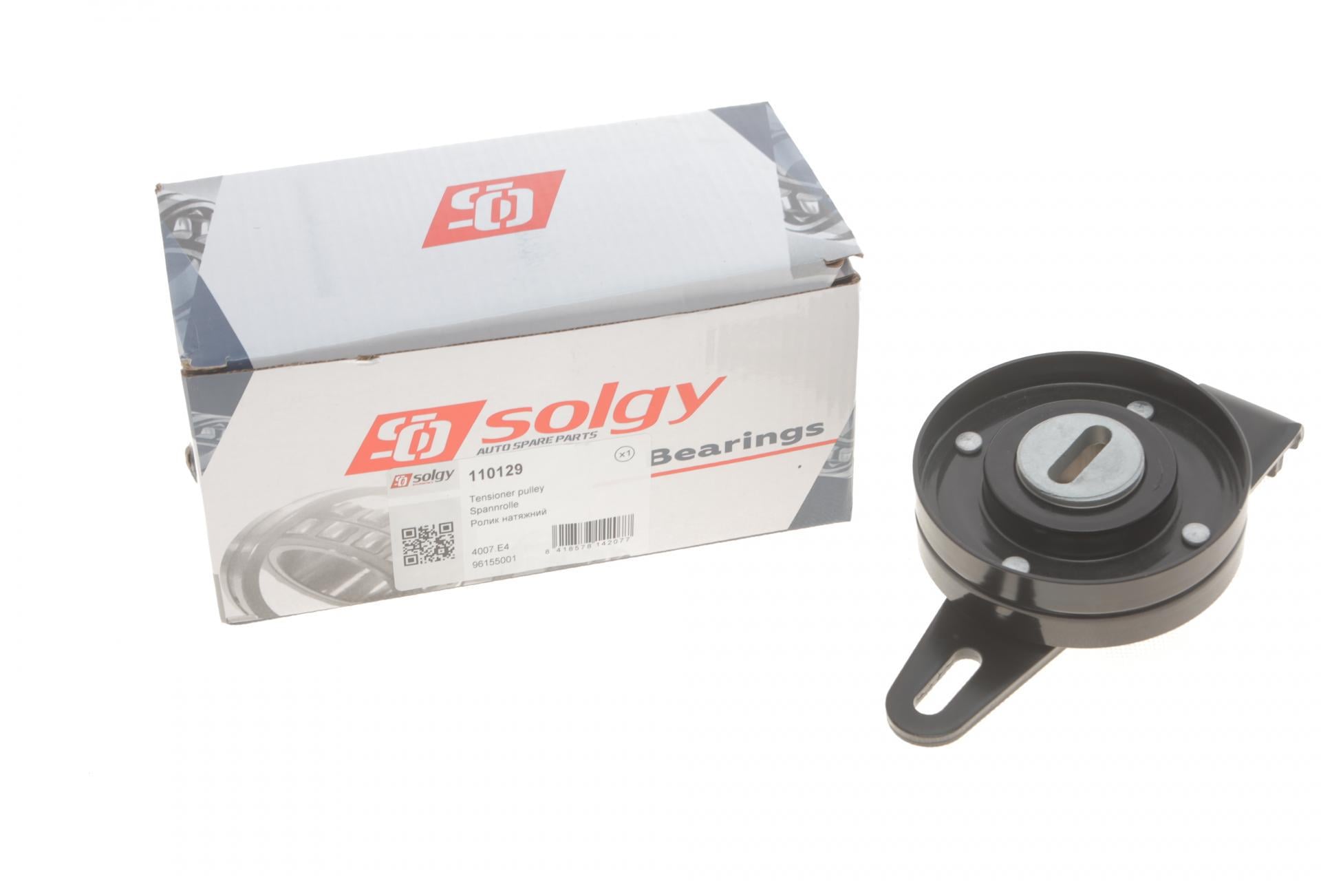Ролик генератора SOLGY 110129 Peugeot Boxer 2.5D/TD 94 натяжной 94х26 мм
