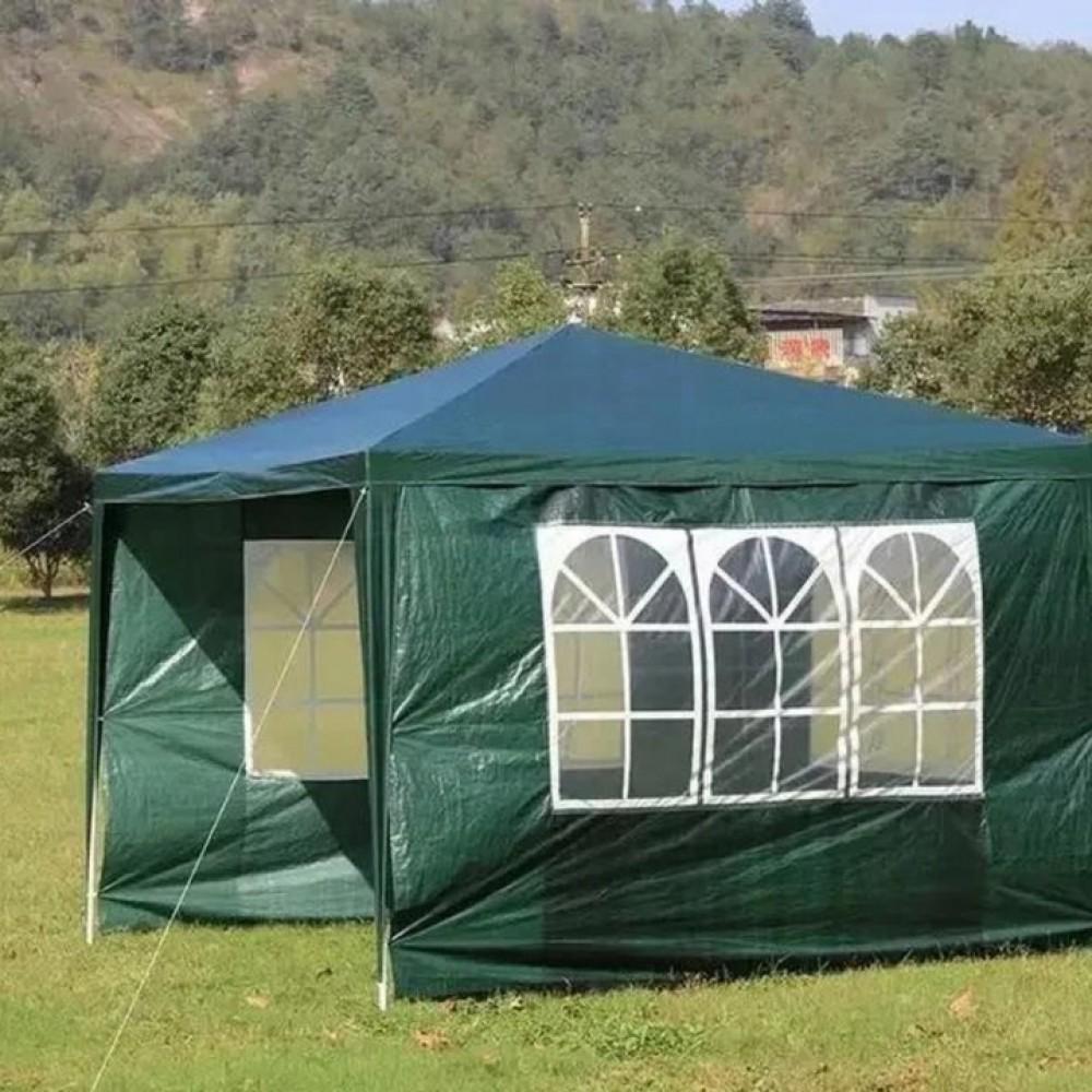 Павильон беседка садовый Bonro B-1023 4 стенки 3х3 м Зеленый (42401014) - фото 5 Павильон беседка садовый Bonro B-1023 4 стенки 3х3 м Зеленый (42401014) - фото 5