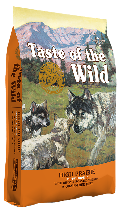 Сухий корм Taste of the Wild High Prairie Puppy для цуценят всіх порід з бізоном та оленіною 5,6 кг (9754-HT77)