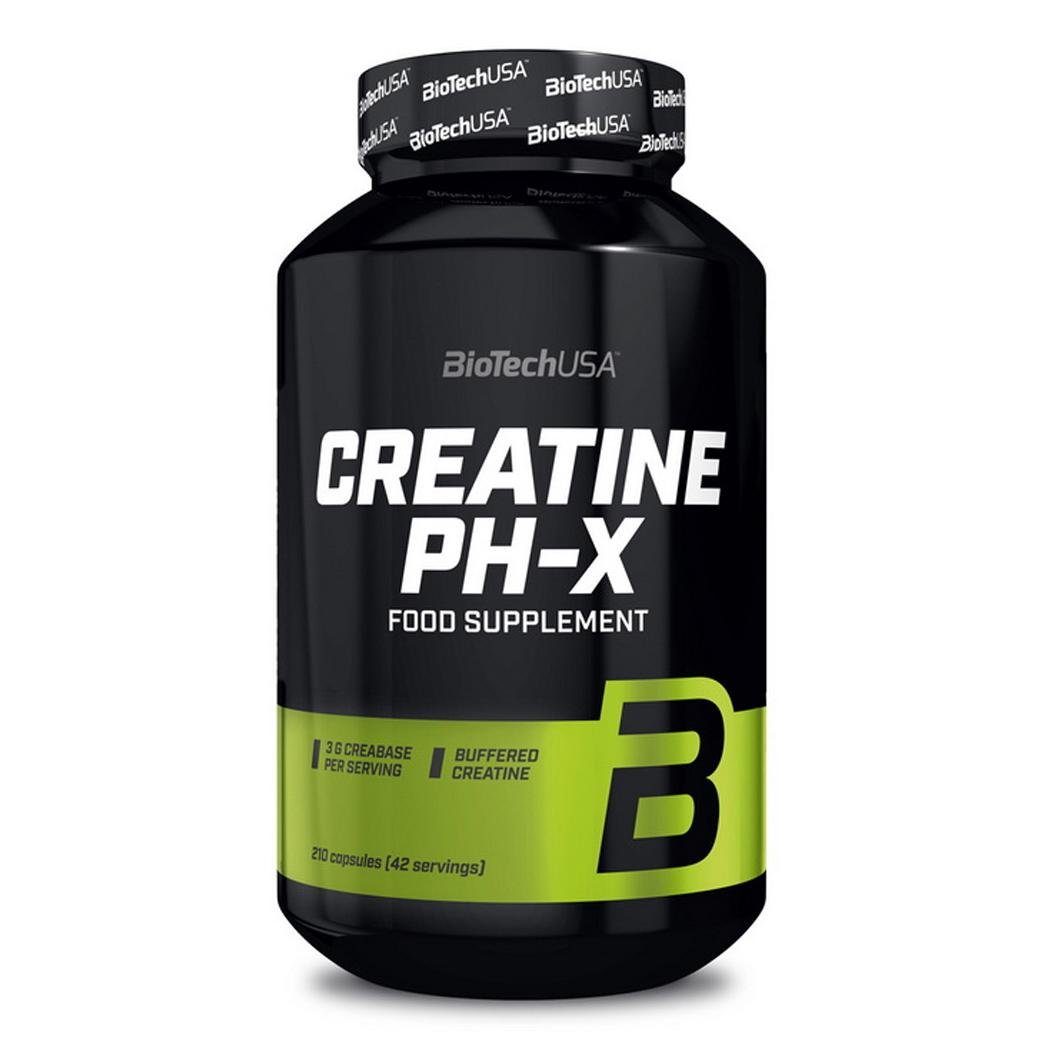 Креатин буферизированный BioTech USA Creatine pH-X 210 капс. (00951-01)