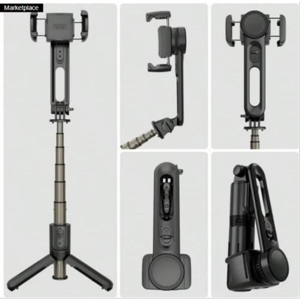 Селфі-монопод зі стабілізатором 360 Gimbal Stabilizer For Mobile L18 0,7 м - фото 2