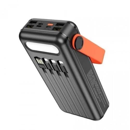 Мобильная универсальная батарея с солнечной панелью Hoco DB33 Plus Rising Sun Solar 30 000mAh 22,5W/PD20W Черный Мобильная универсальная батарея с солнечной панелью Hoco DB33 Plus Rising Sun Solar 30 000mAh 22,5W/PD20W Черный