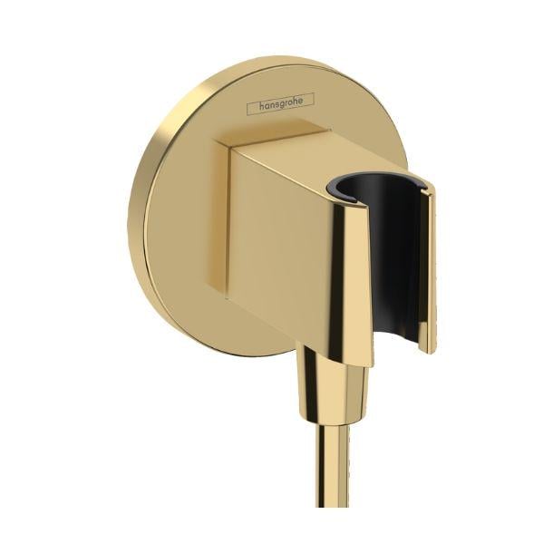 Шланговое подключение Hansgrohe FixFit Porter S с держателем Polished Gold Optic (26888990)