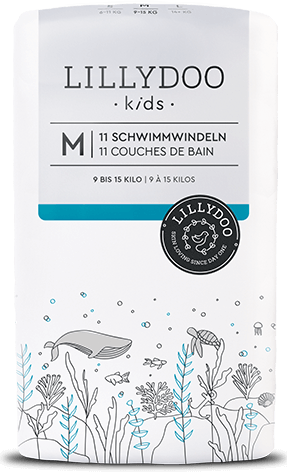 Подгузники для плавания Lillydoo M 9-15 кг 11 шт. (16271) - фото 4