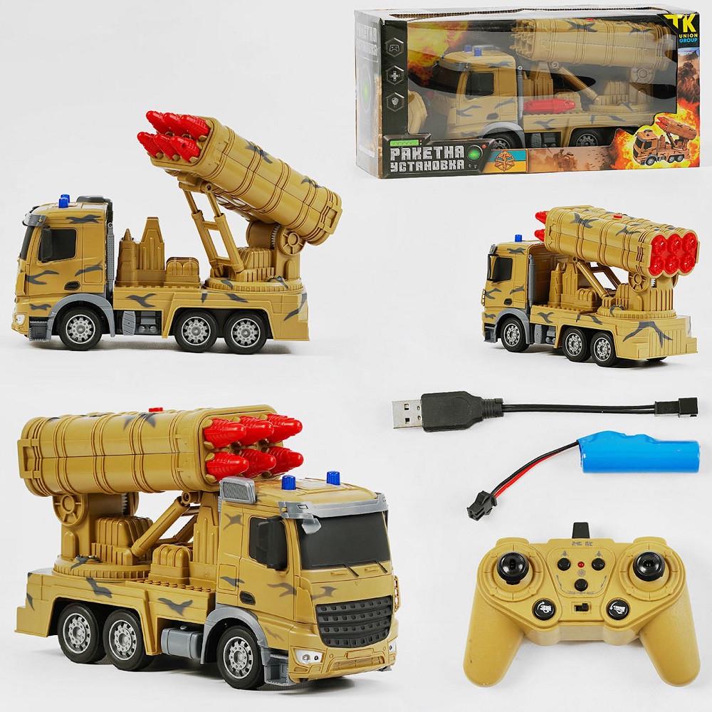 Радиоуправляемая игрушка TK Group Грузовик с Ракетной Установкой на аккумуляторе (28443608) - фото 8 Радиоуправляемая игрушка TK Group Грузовик с Ракетной Установкой на аккумуляторе (28443608) - фото 8