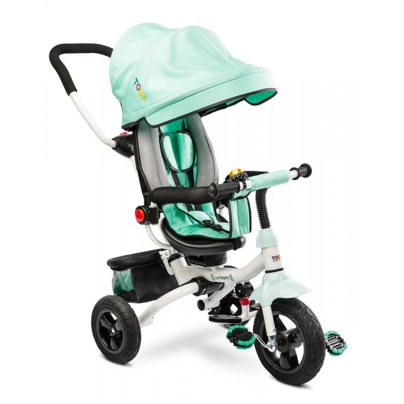 Велосипед трехколесный Caretero Wroom + защитный бампер и звонок Turquoise (150454) Велосипед трехколесный Caretero Wroom + защитный бампер и звонок Turquoise (150454)