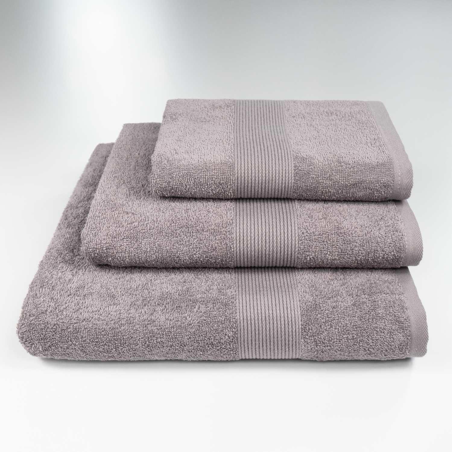 Набор полотенец GM Textile с бордюром 3 шт. Кофейный (400b-k3-coffee)