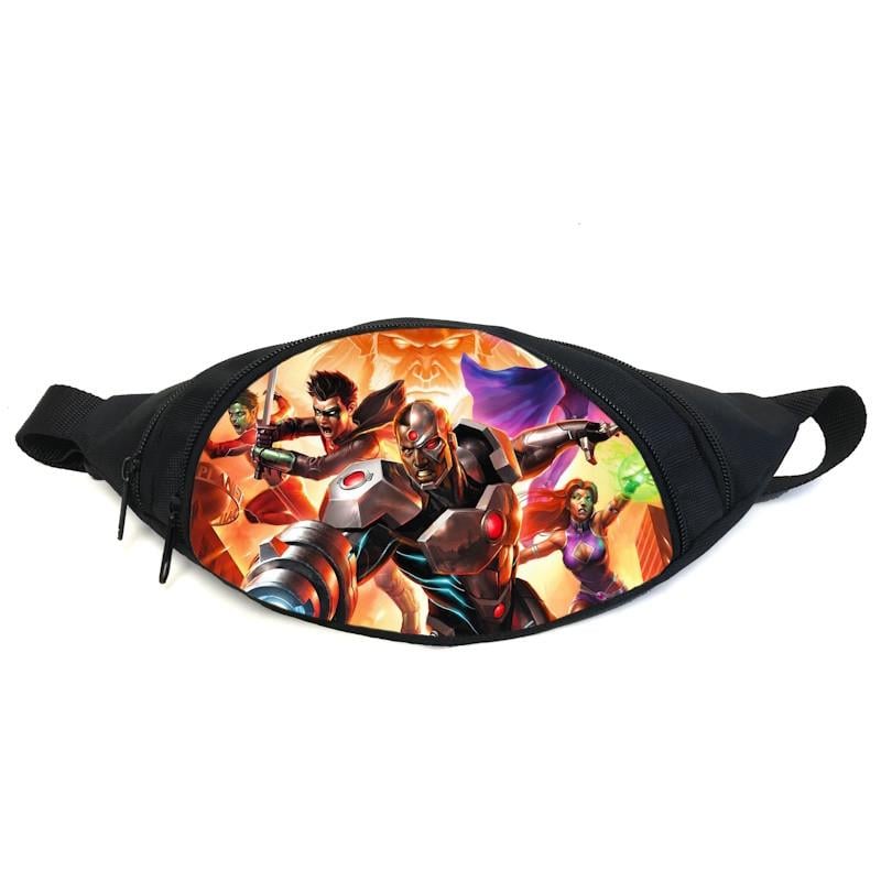Поясная сумка-бананка Teen titans TT-018 Черный (2181713140) Поясная сумка-бананка Teen titans TT-018 Черный (2181713140)