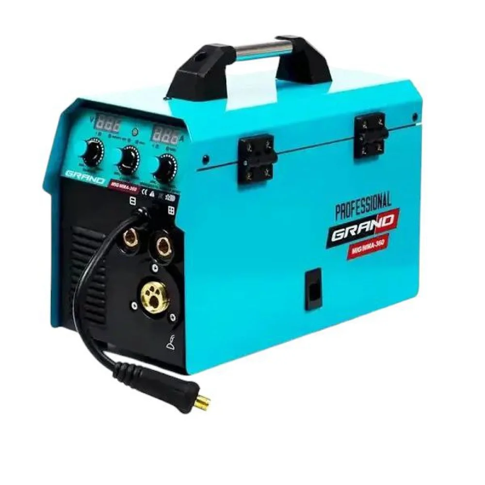 Інверторний зварювальний напівавтомат Grand MIG/MMA-360 - фото 5 Інверторний зварювальний напівавтомат Grand MIG/MMA-360 - фото 5