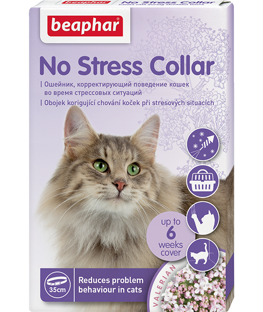 Ошейник от стресса для кошек Beaphar No Stress Collar 35 см (1134856167)