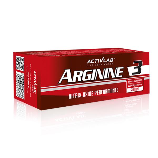 Амінокислота Activlab Arginine 3 120 капс. (3069)