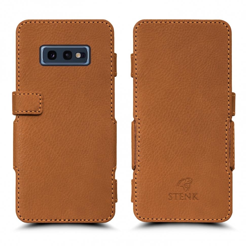 Чехол книжка Stenk Prime для Samsung Galaxy S10e Camel (63676)