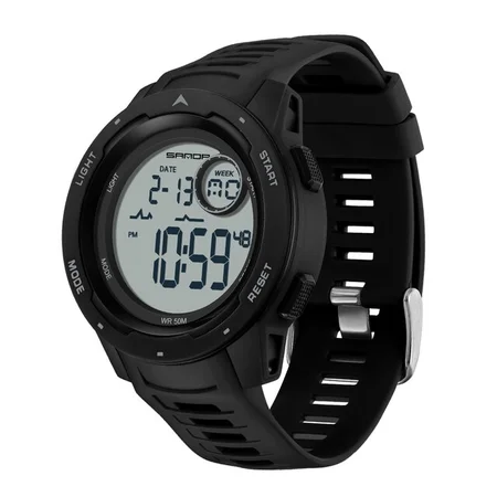 Наручные часы Sanda 2125 Black-White (2053)