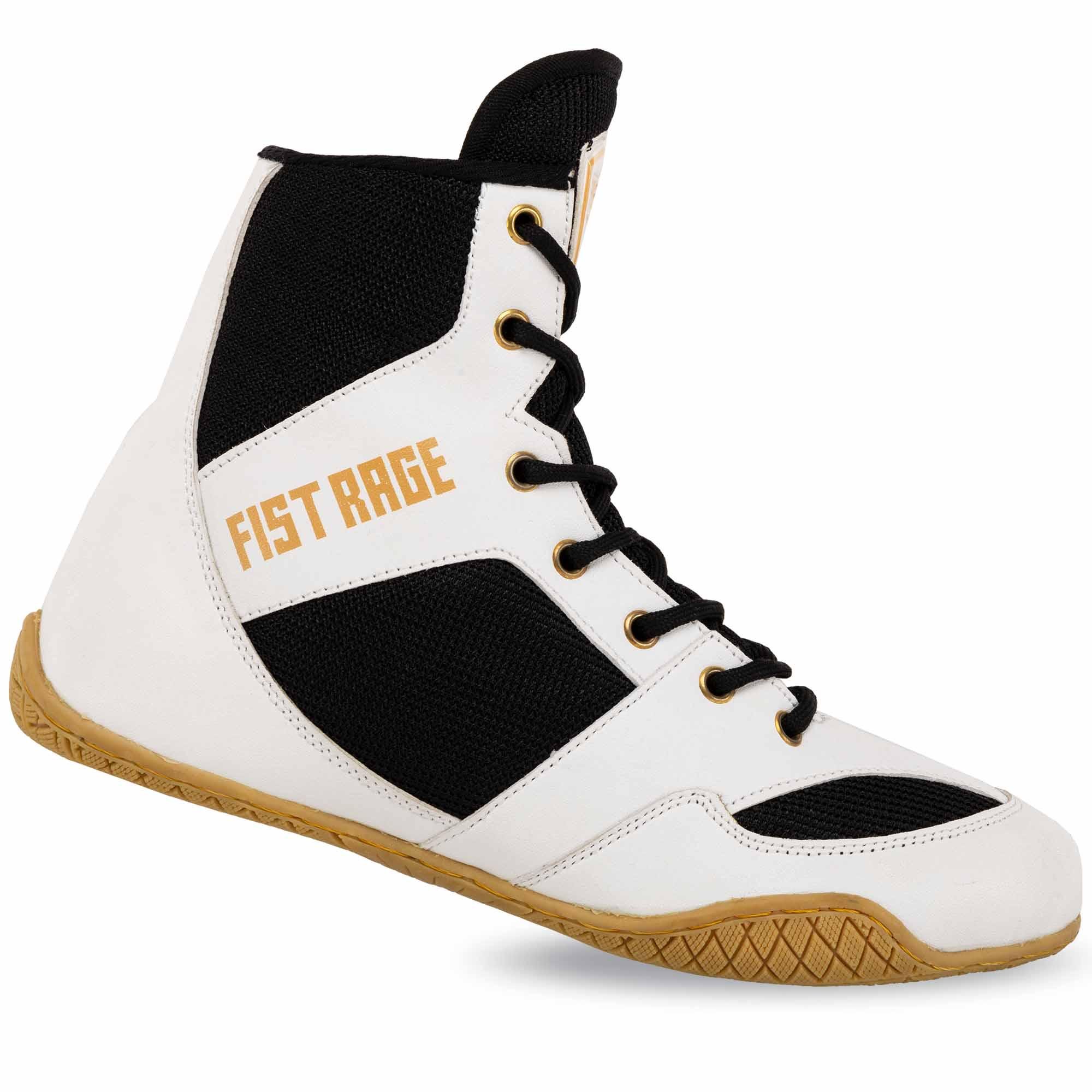 Боксерки для боксу FISTRAGE VL-4570 р. 38 Біло-чорний (31773657)