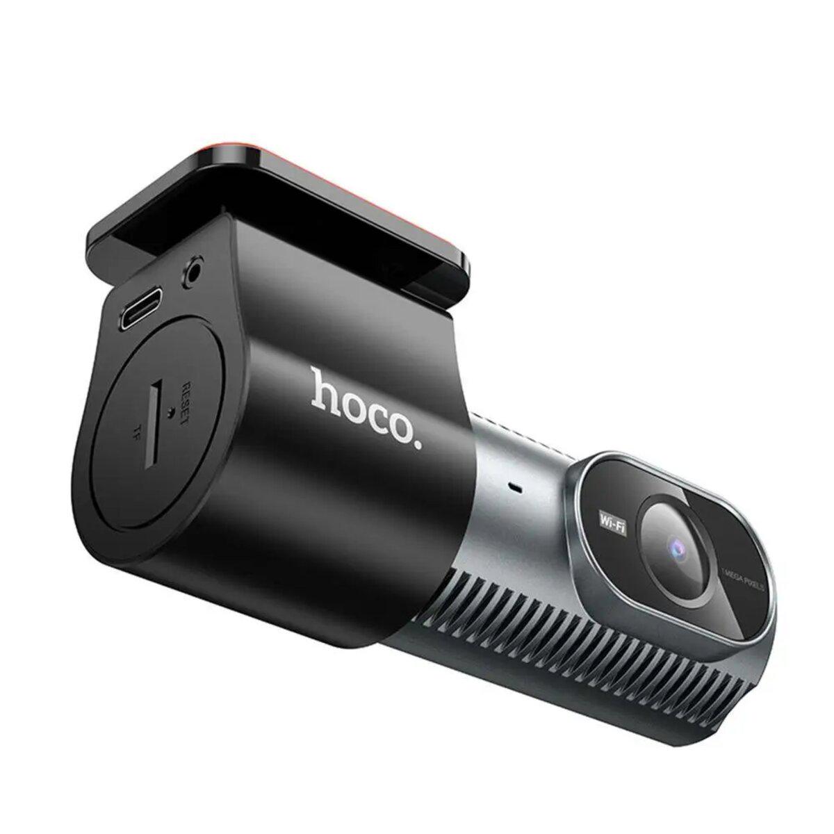 Відеореєстратор автомобільний Hoco DV13 Screenless 200 mAh HD 1280x720 Iron Grey (6942007644167) - фото 4 Відеореєстратор автомобільний Hoco DV13 Screenless 200 mAh HD 1280x720 Iron Grey (6942007644167) - фото 4