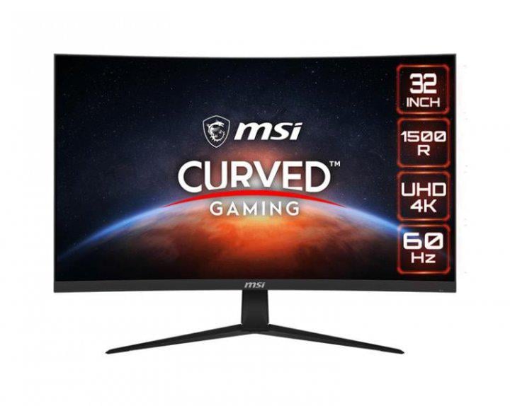 Мониор VA 31,5" UHD 3840х2160 Curved 1500R 4m s 60Hz 178/178/2HDMI/DP/Mic/HP G321CUV - фото 1